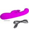 Lamar Vibromasseur Rabbit & Point G Violet