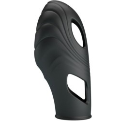 Lich Vibrator De Deget Silicon Negru