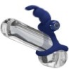 Luchito Dubbele Ring Vibrerende Rabbit Blauw