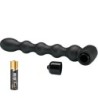 Lynn Plug Anal Silicona 10 Vibracions Negre