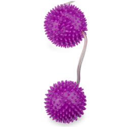 Billes Texturées Violettes 3.60 Cm Plaisir Intense