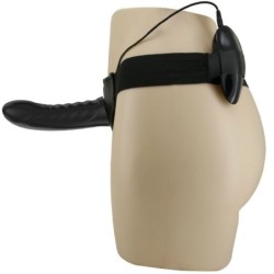 Marvin Strap On Com Vibração E Dildo Oco