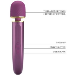 Masseur 7 Modes Vibration Lila
