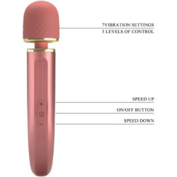 Masseur 7 Modes Vibration Rose