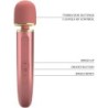 Masseur 7 Modes Vibration Rose