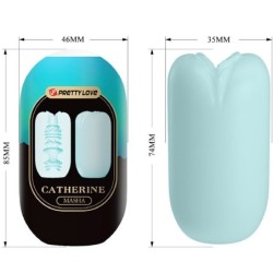 Masha Masturbateur Masculin Bleu