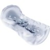 Masturbateur Masculin Fantasy Spirale Interne Et Boules Transparent