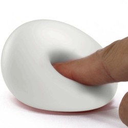 Männlicher Masturbator Ei Weiß Modell 2