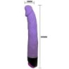 Adour Club Vibrator Realistic 23 Cm Lila