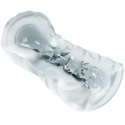 Kleiner Masturbator mit Spiralen Blau