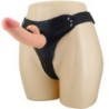 Mavis Harness Briefs Universal z Dildo 19 Cm Natural