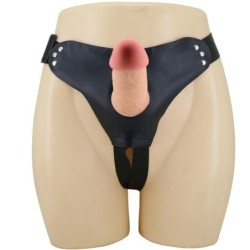 Mavis Harness Briefs Universal Com Dildo 19 Cm Natural