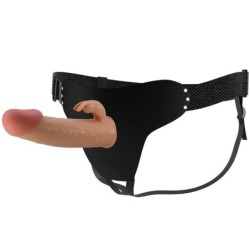 Mavis Harness Briefs Universal Com Dildo 19 Cm Natural