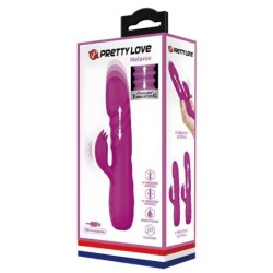 Melanie Vibrator Zajček Polnilna Vijolična