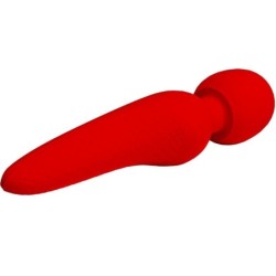 Meredith Massaggiatore 12 Modalità Vibrazione Rosso