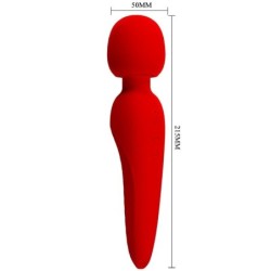 Meredith Massaggiatore 12 Modalità Vibrazione Rosso