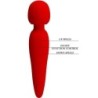 Meredith Massaggiatore 12 Modalità Vibrazione Rosso