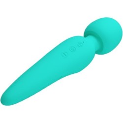 Meredith Masseur 12 Modes Vibration Vert d'eau