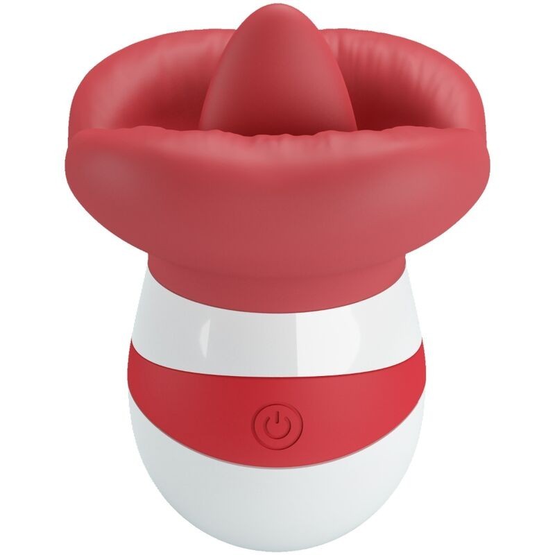 Mina Stimolatore Lingua Rosso Chiaro