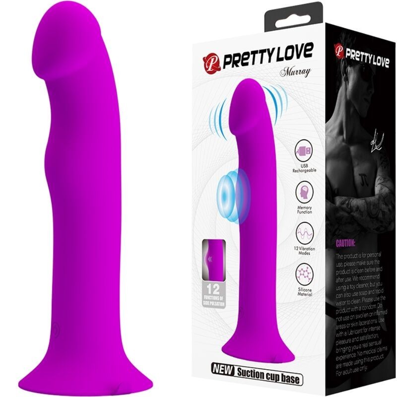 Murray Vibrator in Stimulator točke G vijolične barve