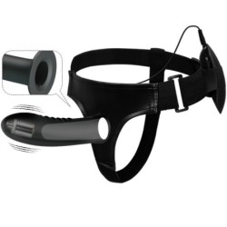 Myron Strap On Med Vibration Og Hul Dildo