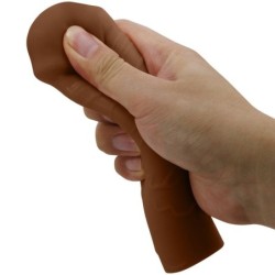 Nile: Guaina per pene con estensione di 2,5 cm mulatto