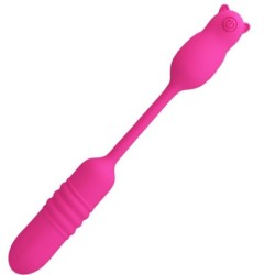 Nobikuma Bala Vibrante en Silicone Rose