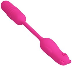 Nobikuma Bala Vibrante en Silicone Rose