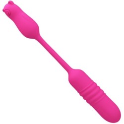 Nobikuma Bala Vibrante en Silicone Rose