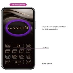 Nymph Violet App-Controlled Vibrating Egg