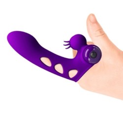 Orlando Vibrerande Fingertopp Purple