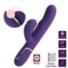 Perleta Vibrador Punt G 3 En 1 Multifunció Morat
