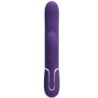 Perlita Vibrador Punto G 3 En 1 Multifunción Morado