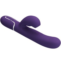 Perleta Vibrador Punt G 3 En 1 Multifunció Morat