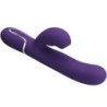 Perleta Vibrador Punt G 3 En 1 Multifunció Morat