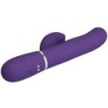 Perleta Vibrador Punt G 3 En 1 Multifunció Morat