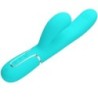 Perlita Vibrator Punctul G 3 În 1 Multifuncțional Verde Acvatic