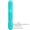 Perlita Vibrator Punctul G 3 În 1 Multifuncțional Verde Acvatic