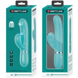 Perlita Vibrator Punctul G 3 În 1 Multifuncțional Verde Acvatic