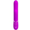Perlita Vibrador Punto G 3 En 1 Multifunción Vioeta