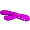 Perlita Vibrador Punto G 3 En 1 Multifunción Vioeta