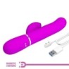 Perlita Vibrator Punctul G 3 În 1 Multifuncțional Violet