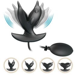 Plug Anal Dauphin Gonflable & Rechargeable