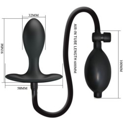Plug Anal Gonflabil Negru