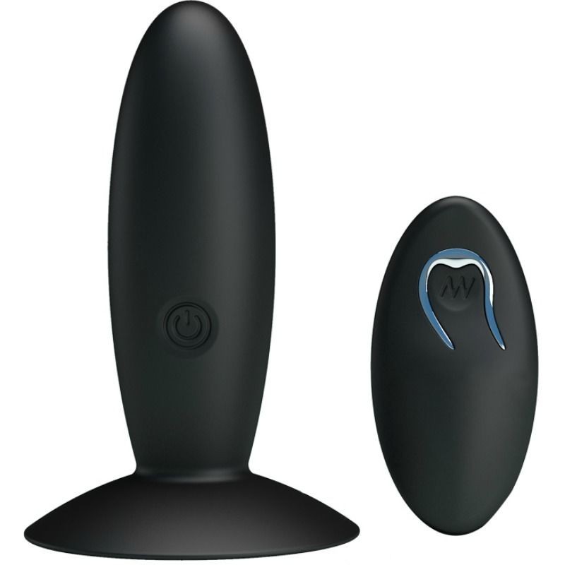 Wiederaufladbarer Analplug mit Vibration und Fernbedienung Wiederaufladbarer Analplug mit Vibration und Fernbedienung