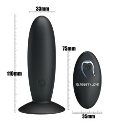 Plug Anal Rechargeable Avec Vibration Et Télécommande