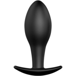 Silikoninen Ankkuri Anaalitulppa 8.5 Cm Musta