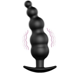 Plug Anal Silicona Estimulació Extra I 12 Modes Vibració Negre