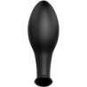 Silicone Anchor Shaped Anal Plug 12 Vibration Modes Black