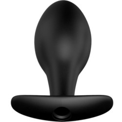 Plug Anal Silicone Forme Ancre 12 Modes Vibration Noir